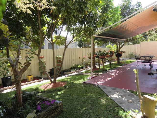 1593 NW 158th Ave, Pembroke Pines, FL 33028 - view of yard featuring a patio