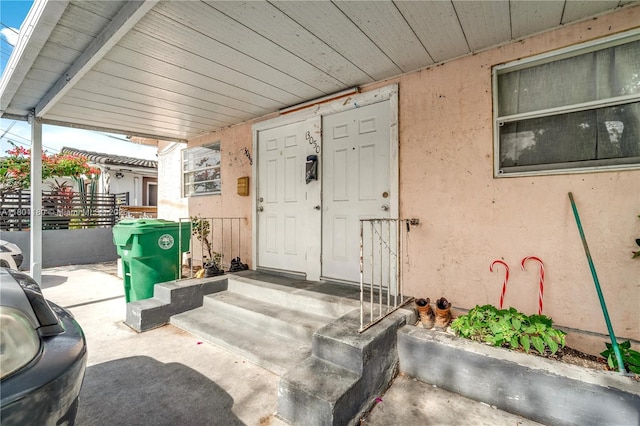 3050 NW 22nd Ct, Miami, FL 33142 - property entrance featuring stucco siding