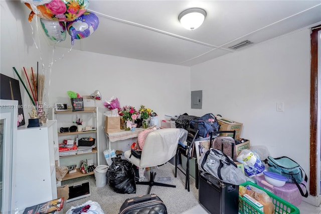 3050 NW 22nd Ct, Miami, FL 33142 - office area featuring electric panel