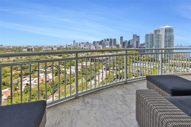 2475 Brickell Ave Unit 2002, Miami, FL 33129 - balcony with a view of skyline