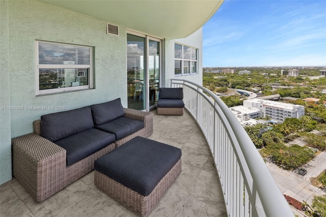 2475 Brickell Ave Unit 2002, Miami, FL 33129 - balcony featuring outdoor lounge area