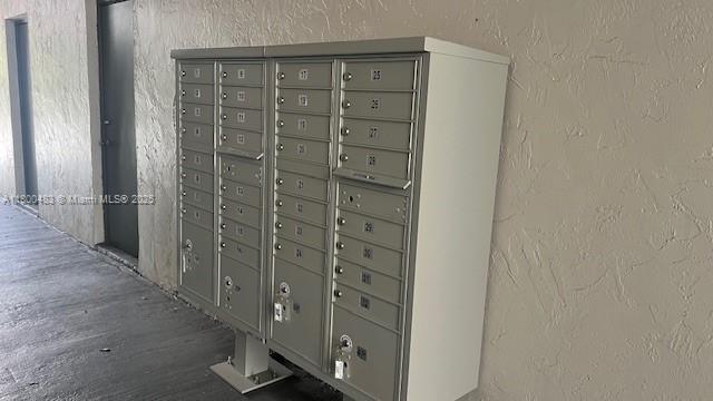 view of community with mail area