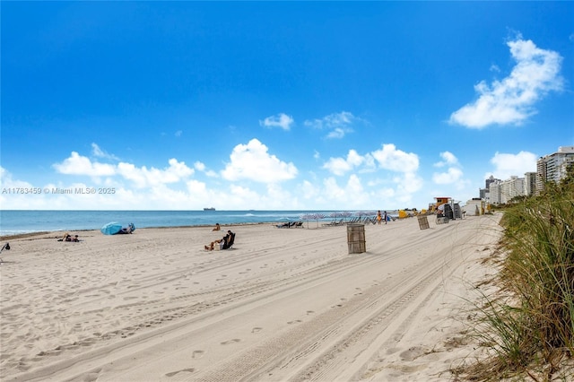 6345 Collins Ave Unit 522, Miami Beach, FL 33141 - water view featuring local beach