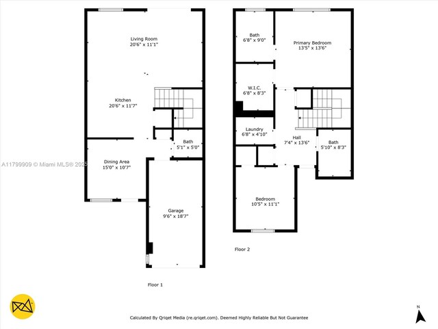 18953 SW 344th Ter, Homestead, FL 33034 - floor plan / room layout