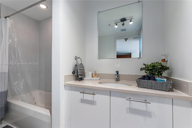 3250 NE 1st Ave Unit 702, Miami, FL 33137 - bathroom with shower / tub combo and vanity