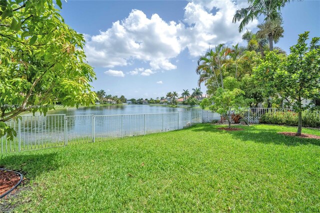 4960 SW 158th Ave, Miramar, FL 33027 - fenced backyard with a water view