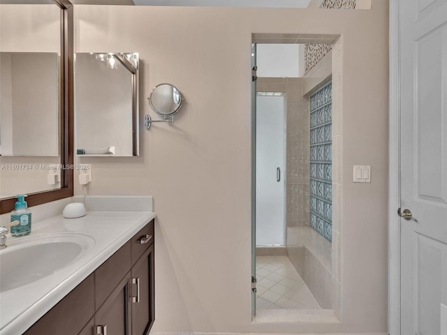 4960 SW 158th Ave, Miramar, FL 33027 - bathroom with a shower stall and vanity