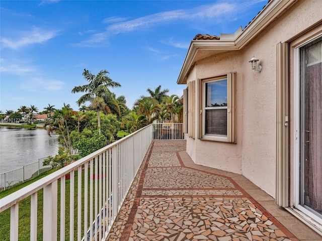 4960 SW 158th Ave, Miramar, FL 33027 - balcony featuring a water view