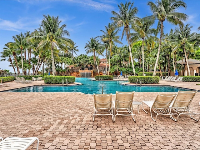 4960 SW 158th Ave, Miramar, FL 33027 - community pool with a patio