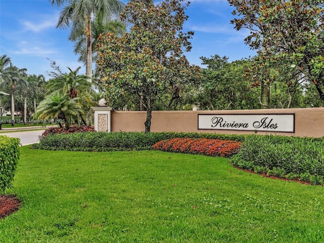 4960 SW 158th Ave, Miramar, FL 33027 - community / neighborhood sign featuring a lawn