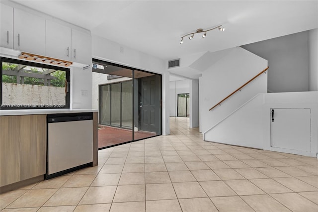 4718 SW 67th Ave Unit B6, Miami, FL 33155 - spare room with light tile patterned floors and stairway