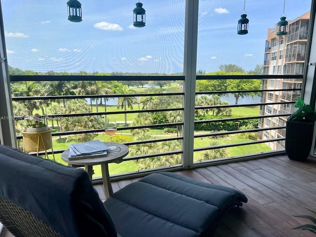 900 Saint Charles Pl Unit 621, Pembroke Pines, FL 33026 - balcony featuring a water view
