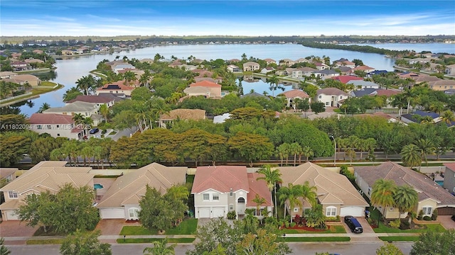 4968 SW 183rd Ave, Miramar, FL 33029 - aerial perspective of suburban area featuring a large body of water