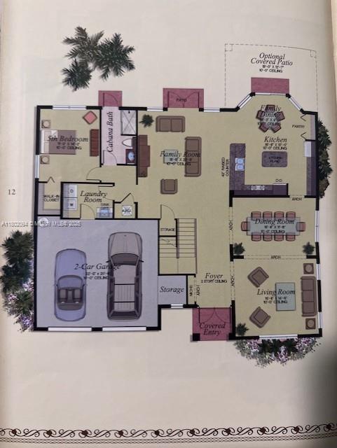 4968 SW 183rd Ave, Miramar, FL 33029 - floor plan / room layout