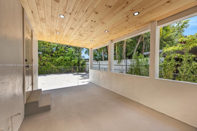 5410 SW 2nd St, Miami, FL 33134 - view of unfurnished sunroom