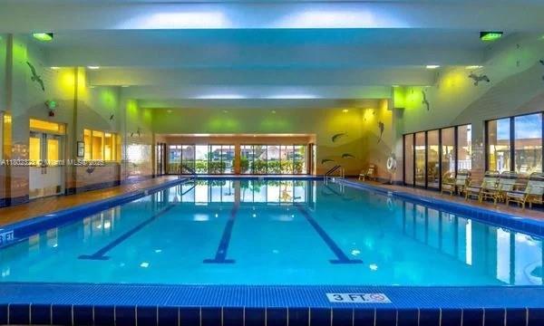 view of indoor pool