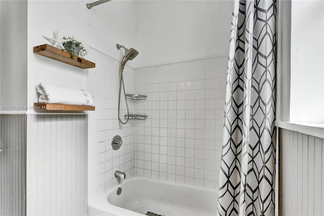 38 NW 47th Ter, Miami, FL 33127 - bathroom with shower / bathtub combination with curtain