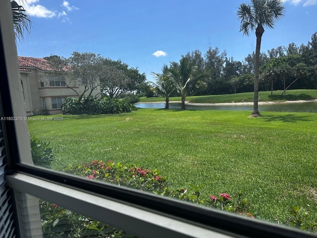 3310 N Pinewalk Dr N Unit 1814, Margate, FL 33063 - view of grassy yard with a water view