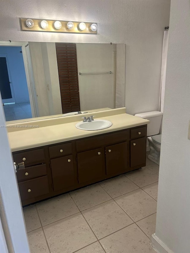 3310 N Pinewalk Dr N Unit 1814, Margate, FL 33063 - bathroom with vanity and tile patterned floors