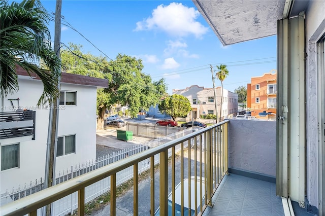 1661 SW 3rd St Unit 8, Miami, FL 33135 - balcony with a residential view