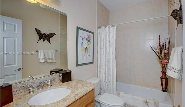 2014 SE Mantua St, Port St Lucie, FL 34952 - full bath featuring toilet, vanity, and shower / tub combo