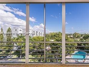 1425 Atlantic Shores Blvd Unit 502, Hallandale Beach, FL 33009 - view of unfurnished sunroom