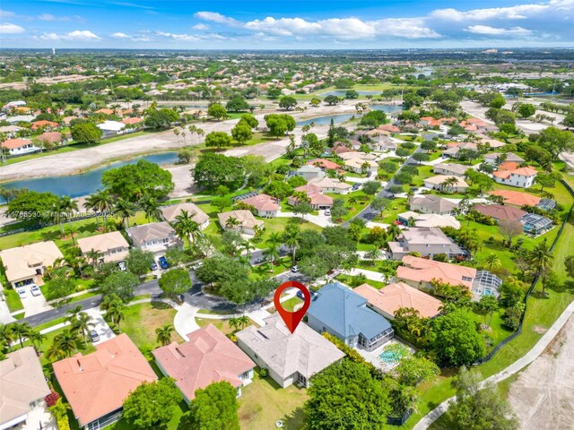 2819 Augusta Ln, Homestead, FL 33035 - aerial overview of property's location with a large body of water and nearby suburban area
