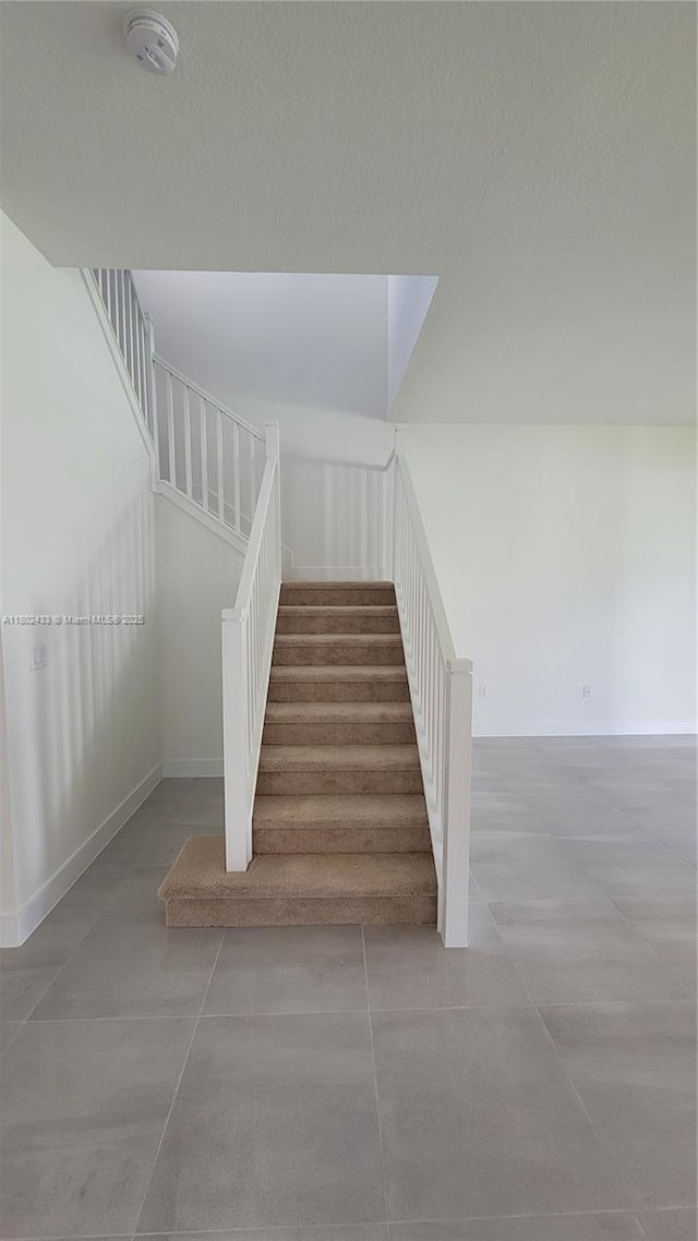 4578 SW 174th Ave, Miramar, FL 33029 - stairs featuring tile patterned flooring and baseboards