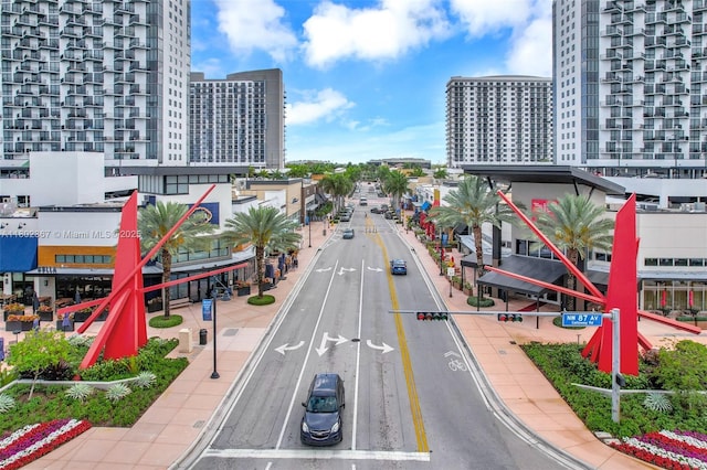 8301 NW 41st St Unit B-303, Doral, FL 33166 - view of asphalt road with sidewalks, curbs, and a city view