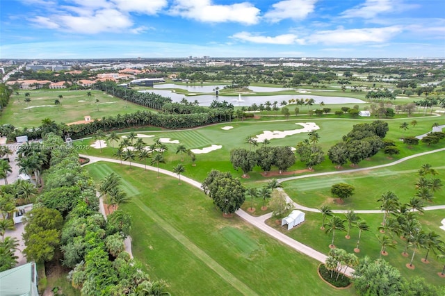 8301 NW 41st St Unit B-303, Doral, FL 33166 - aerial view of property and surrounding area featuring a large body of water and a golf course