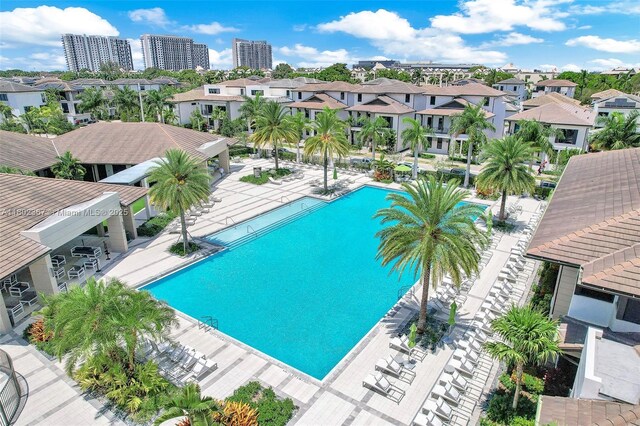 8301 NW 41st St Unit B-303, Doral, FL 33166 - community pool featuring a residential view