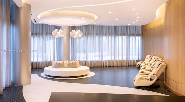 851 NE 1st Ave Ph 5401, Miami, FL 33132 - building lobby featuring recessed lighting