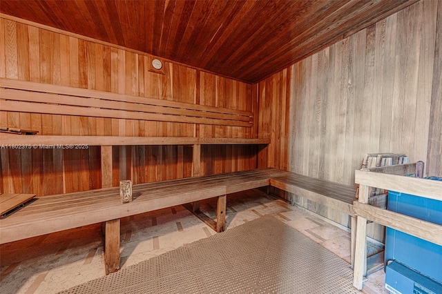 31 SE 5th St Unit 1603, Miami, FL 33131 - relaxing sauna / steam room with wood walls and wood ceiling