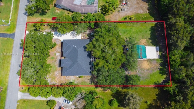 5530 SW 195th Ter, Southwest Ranches, FL 33332 - aerial view of property's location featuring property boundaries highlighted
