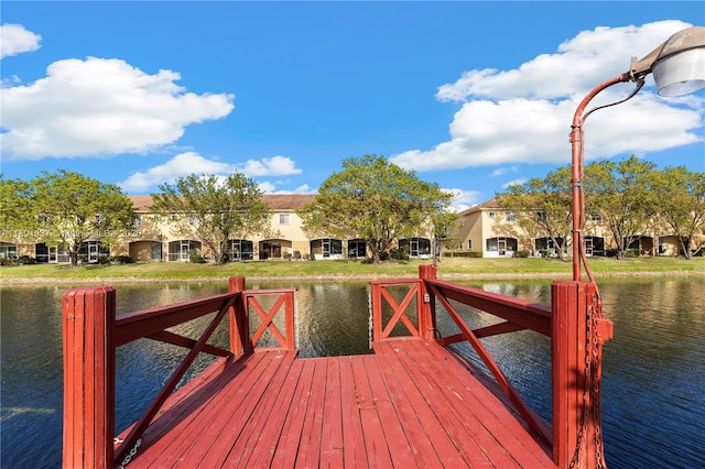 5706 NW 81st Ave, Tamarac, FL 33321 - dock featuring a water view