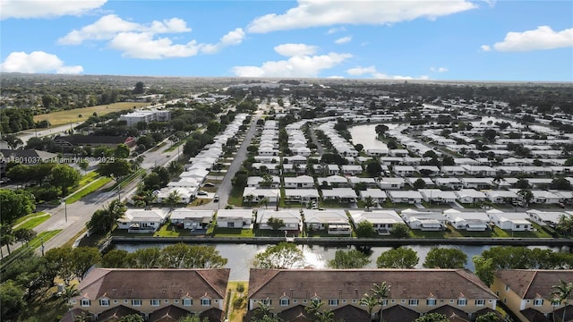 5706 NW 81st Ave, Tamarac, FL 33321 - aerial perspective of suburban area featuring a nearby body of water