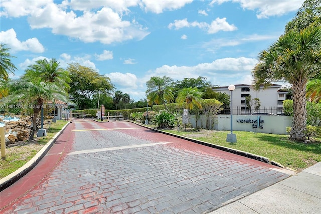 8275 SW 152nd Ave Unit D110, Miami, FL 33193 - view of property's community featuring fence