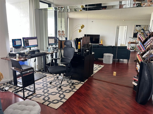 3300 NE 192nd St Unit 803, Aventura, FL 33180 - home office featuring wood finished floors