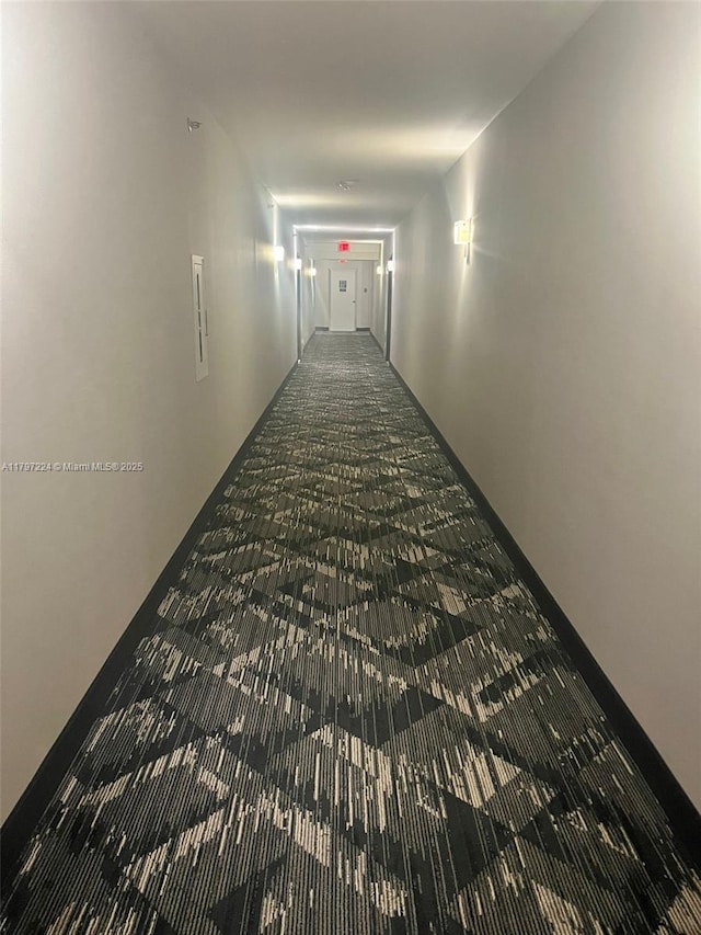 3300 NE 192nd St Unit 803, Aventura, FL 33180 - hallway with carpet flooring