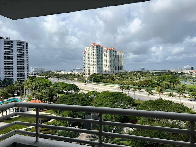 3300 NE 192nd St Unit 803, Aventura, FL 33180 - balcony with a city view