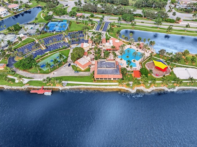3230 SW 194th Ter, Miramar, FL 33029 - bird's eye view of a nearby body of water and a pool