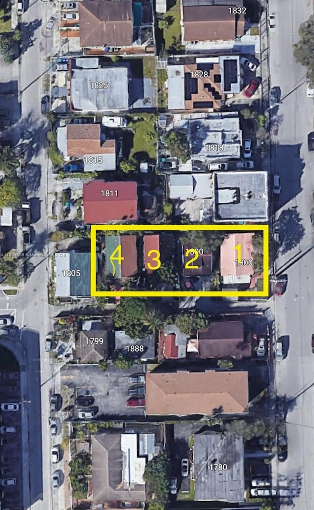 1800 SW 3rd St, Miami, FL 33135 - map / location with property boundaries highlighted