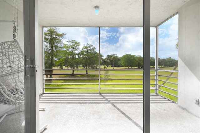 605 Oaks Dr Unit 203, Pompano Beach, FL 33069 - view of unfurnished sunroom
