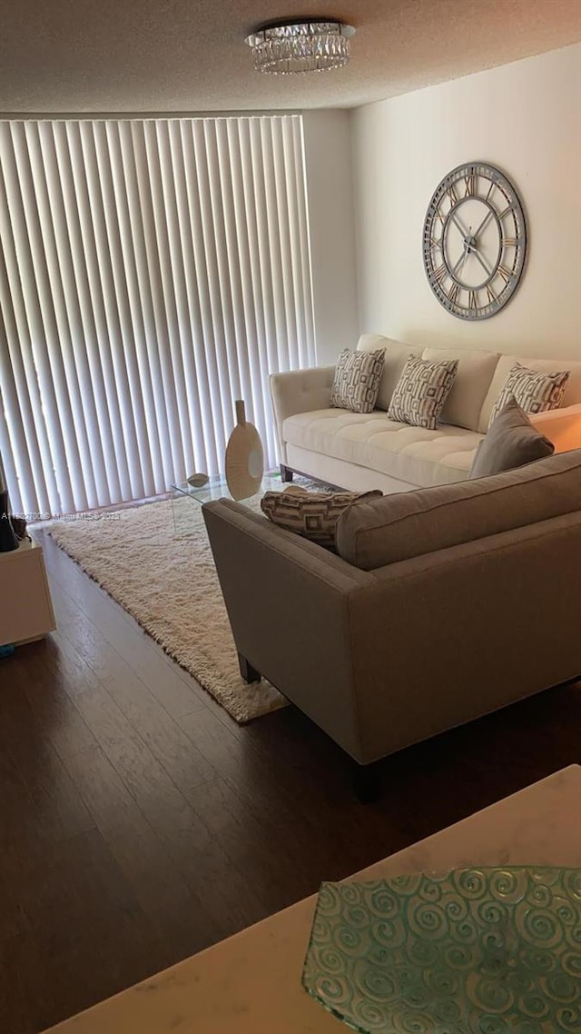 1610 NW 128th Dr Unit 104, Sunrise, FL 33323 - living area with wood-type flooring