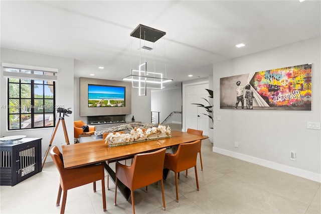 1504 Passion Vine Cir Unit 23-4, Weston, FL 33326 - dining space with baseboards and recessed lighting