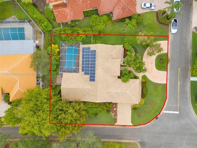 1708 NW 126th Dr, Coral Springs, FL 33071 - aerial overview of property's location with property parcel outlined