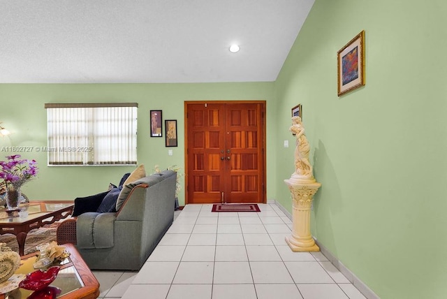330 SW 133rd Ct, Miami, FL 33184 - foyer featuring light tile patterned floors and recessed lighting
