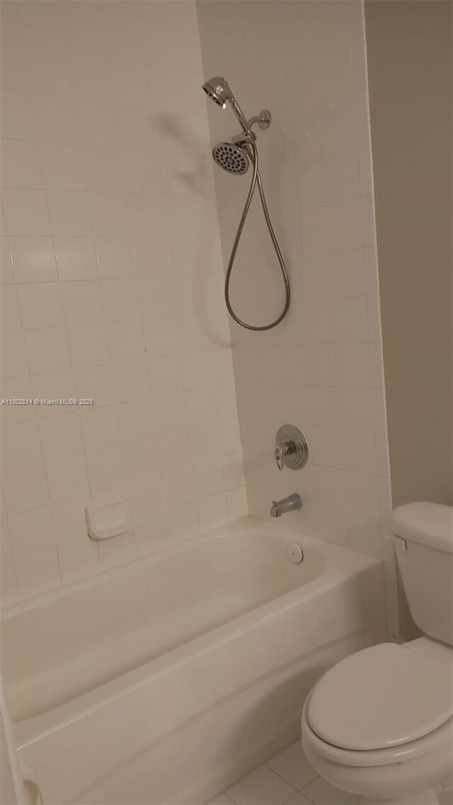 1165 Golden Lakes Blvd Unit 1221, West Palm Beach, FL 33411 - full bath with bathtub / shower combination and tile patterned flooring