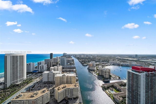 4010 S Ocean Dr Unit T3607, Hollywood, FL 33019 - view of urban area with a nearby body of water