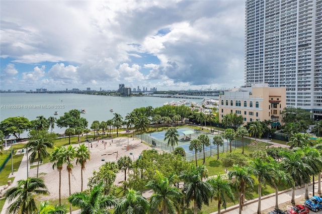 488 NE 18th St Unit 704, Miami, FL 33132 - water view featuring nearby urban area